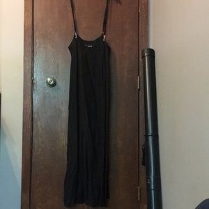 Urban Outfitters suspender maxi skirt